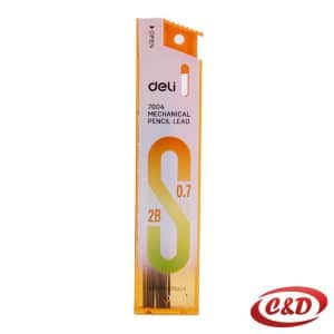 punjenje za tehničku olovku Deli 0,7 mm 2B 20 komada