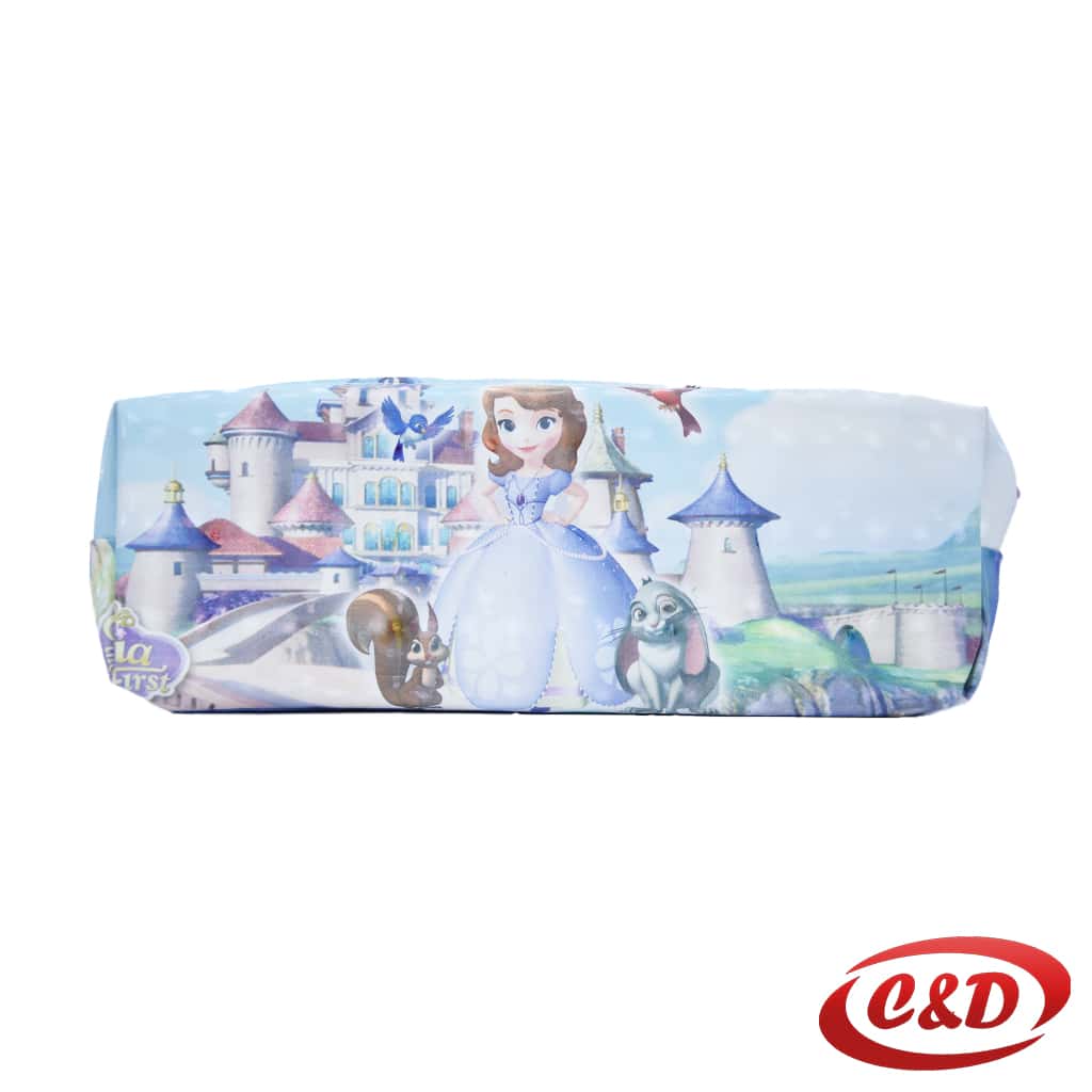 3D pernica s motivom Sofije u plavoj i ljubičastoj boji dimenzija 23 × 8 × 3 cm