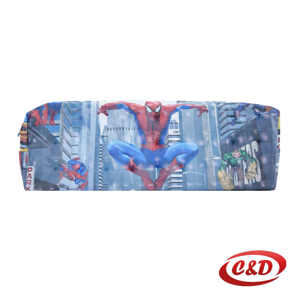 3D pernica s motivom Spidermana u plavoj, crvenoj i crnoj boji dimenzija 23 × 8 × 3 cm