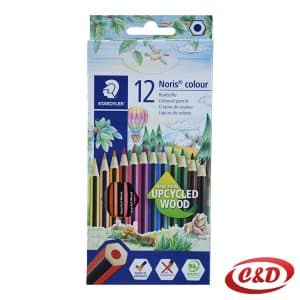 Staedtler drvene bojice 12 boja u pakiranju dimenzija 20 × 8 cm