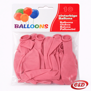 crveni mat baloni 30 cm pakiranje 10 komada