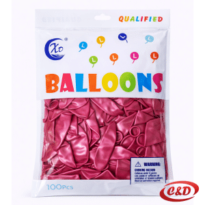 Rozi sjaji baloni 30 cm 100 komada