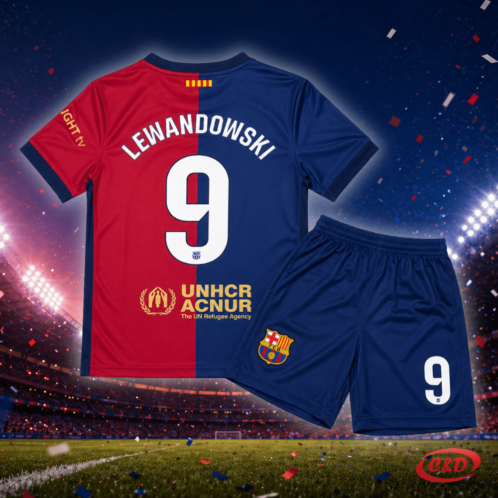 dječiji dres Lewandowski Barcelona majica i šorc 6-10 godina