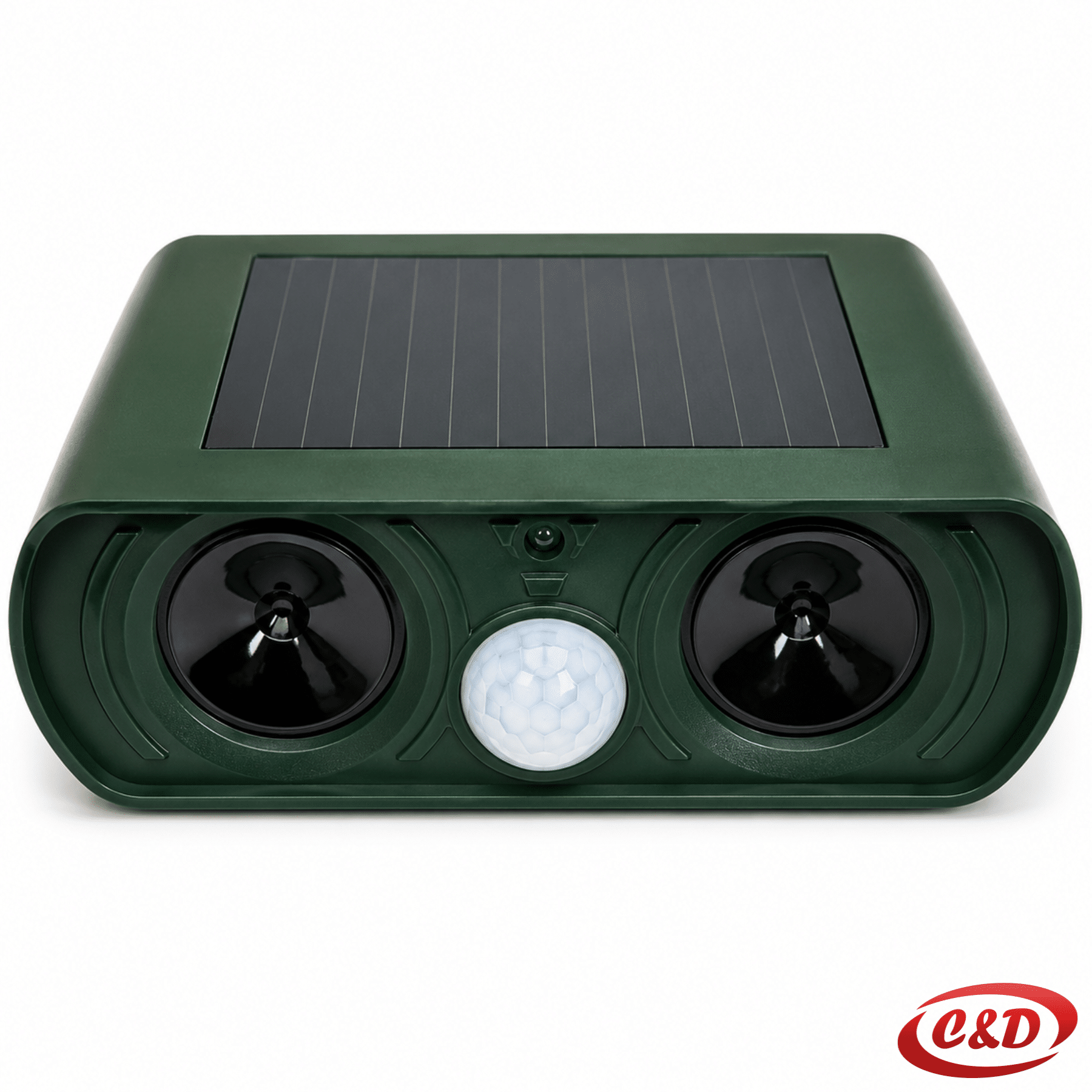 solarno ultrazvučni rastjerivač krtica sa PIR senzorom