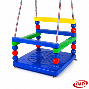 Dječja plastična ljuljačka dimenzija 33 × 33 × 33 cm za dvorište i vrt