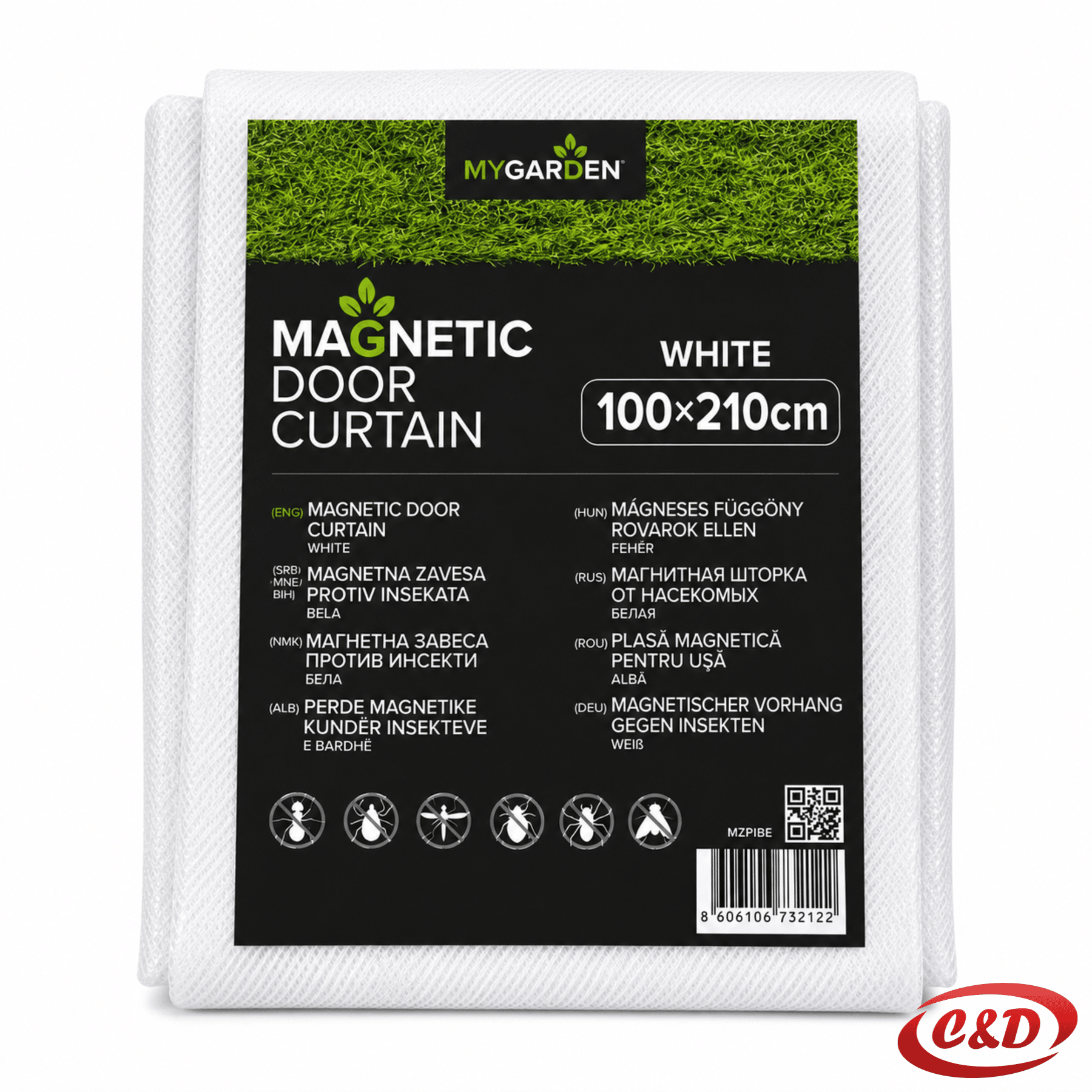 mrežica za vrata sa magnetima protiv komaraca i muha