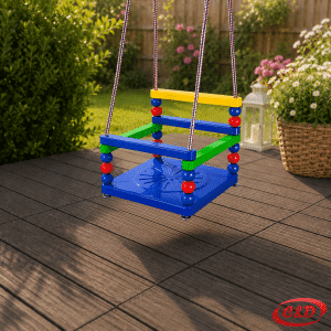 Dječja plastična ljuljačka dimenzija 33 × 33 × 33 cm za dvorište i vrt