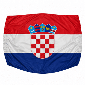 Navlaka za haubu automobila Hrvatska zastava