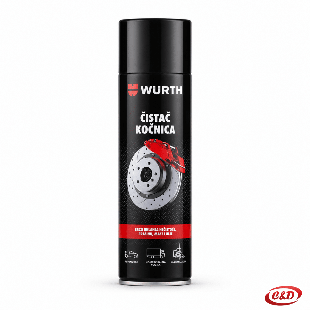 WÜRTH čistač kočnica 500 ml
