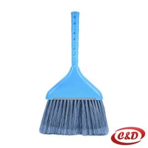 Plastična metla sa drškom u plavoj i sivoj boji 40 × 20 × 4 cm