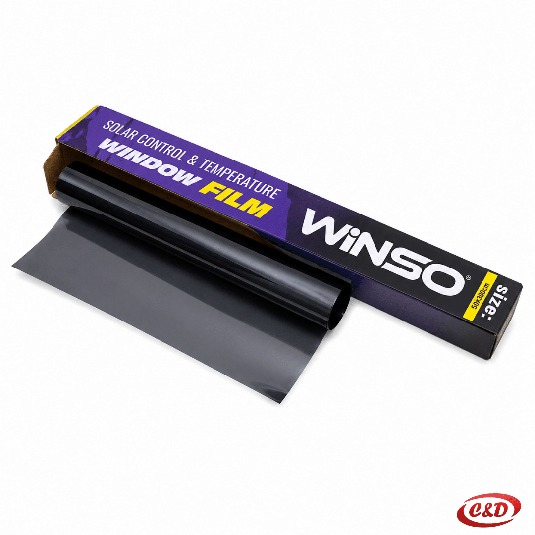WINSO Ultra Black folija za zatamnjivanje stakala 50 × 300 cm