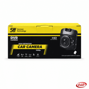 5W PRO German Technology Auto DVR kamera Full HD 1080P