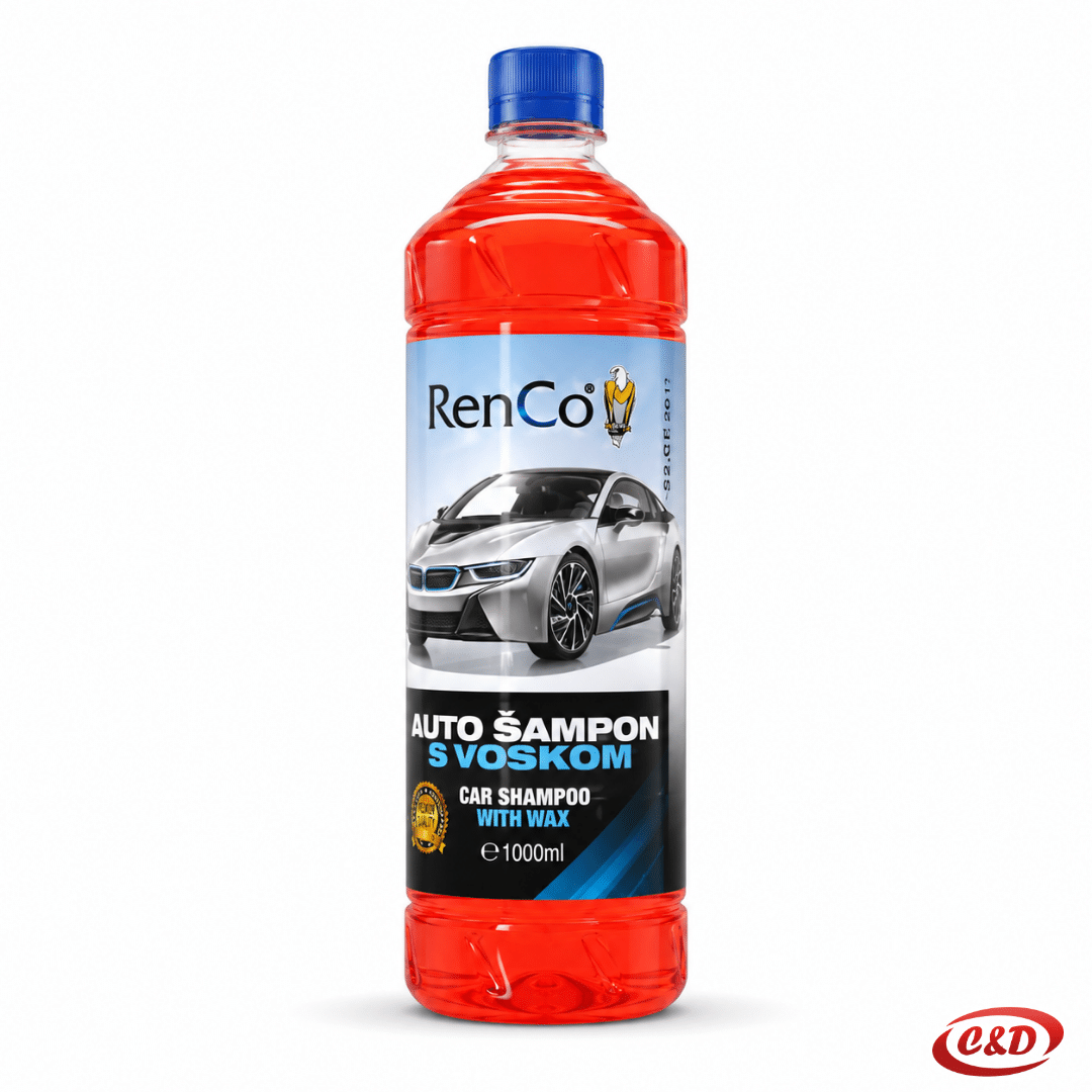 RENCO auto šampon s voskom 1L