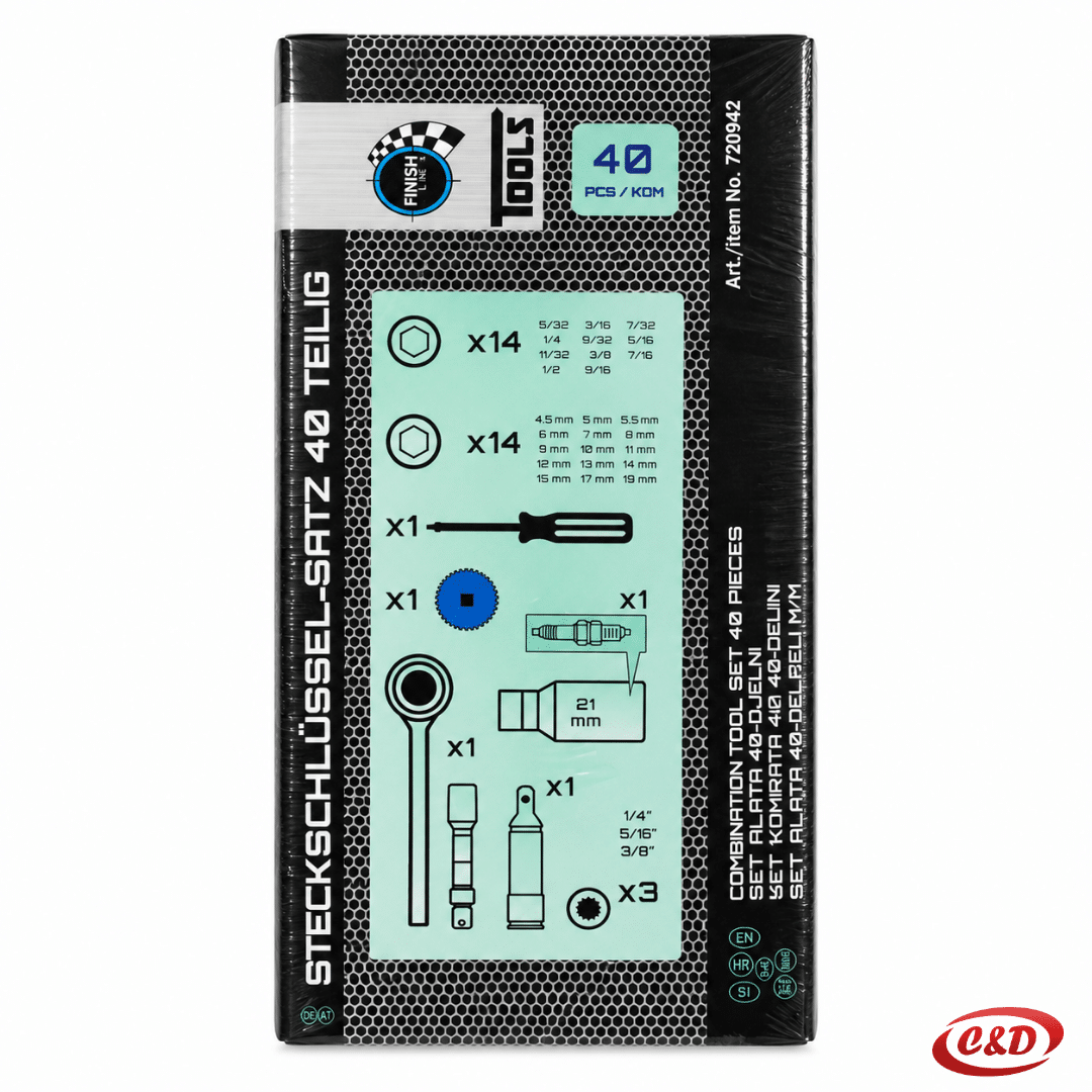 Komplet alata 40-dijelni Model 720942