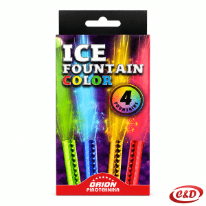 fontana za tortu ice fountain color 4 komada visina 12 cm