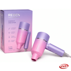 Redden RD-2068 sklopivi fen za kosu ljubičasto-roze
