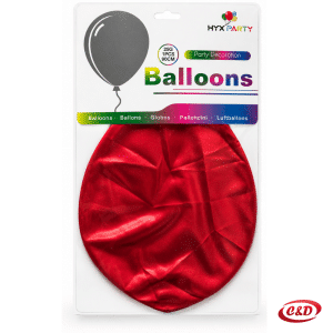 Crveni lateks balon veličine 90 cm i težine 25 g