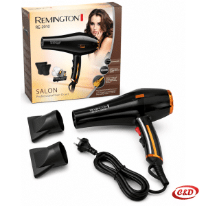 Remington RE-2010 fen za kosu bijelo-zlatni s dva nastavka