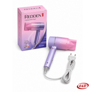 Redden RD-2068 sklopivi fen za kosu ljubičasto-roze