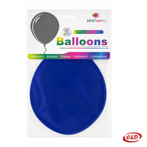 Plavi lateks balon veličine 90 cm i težine 25 g