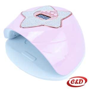 Roza LED UV lampa za nokte SUNQY-7 268 W sa 66 LED dioda