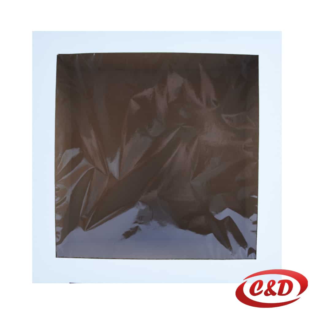 bijela kartonska kutija za kolače s prozirnim prozorom dimenzija 35 × 35 × 20 cm