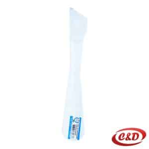 bijela PVC kašika za obuću duljine 23 cm