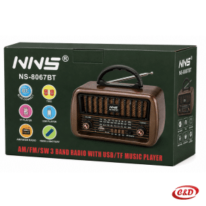 NNS NS-8067BT prijenosni radio Bluetooth USB TF