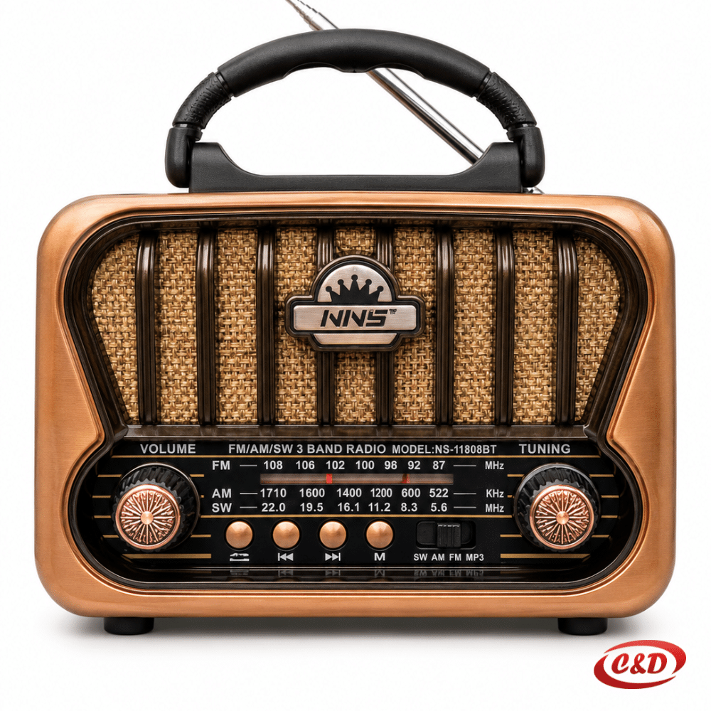 NNS NS-8109BT prijenosni radio Bluetooth USB TF