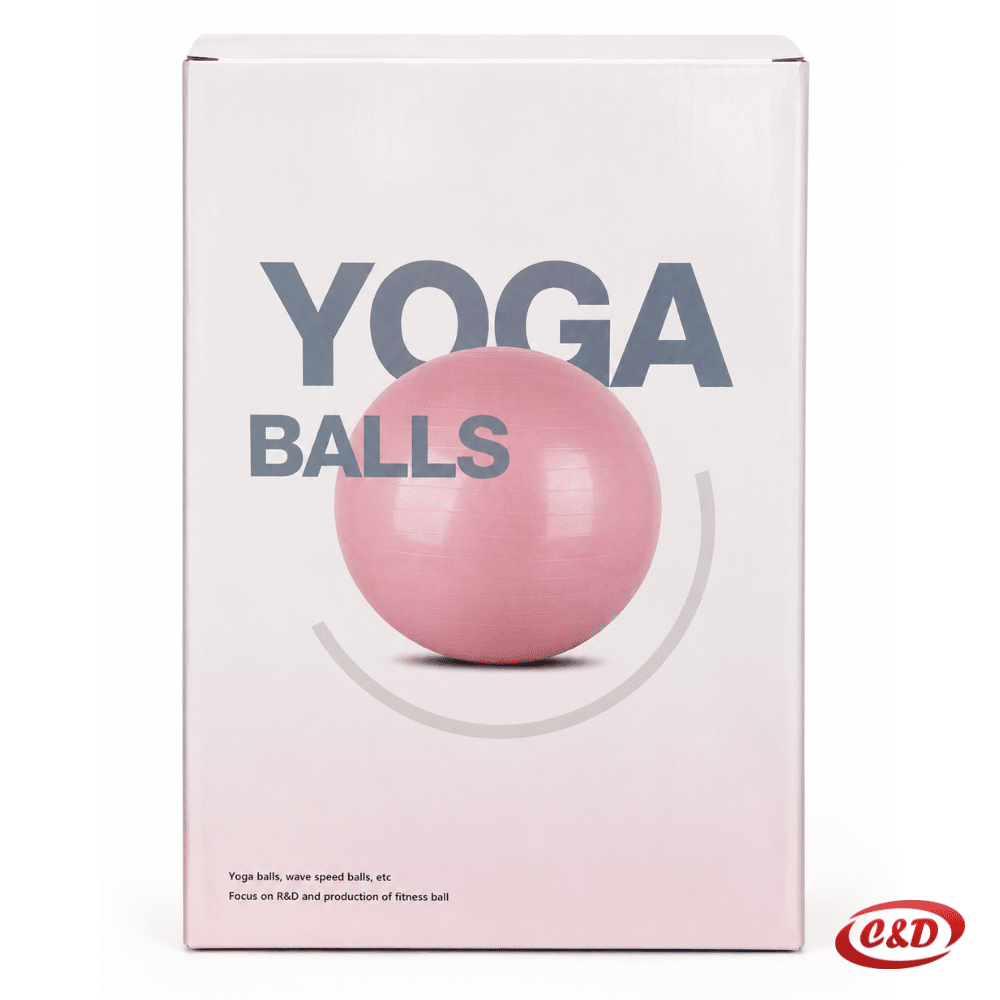 Pilates lopta 85 cm roza