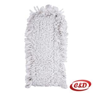 Bijela krpa za džoger s resama od mikrovlakana dimenzija 80 × 11 cm