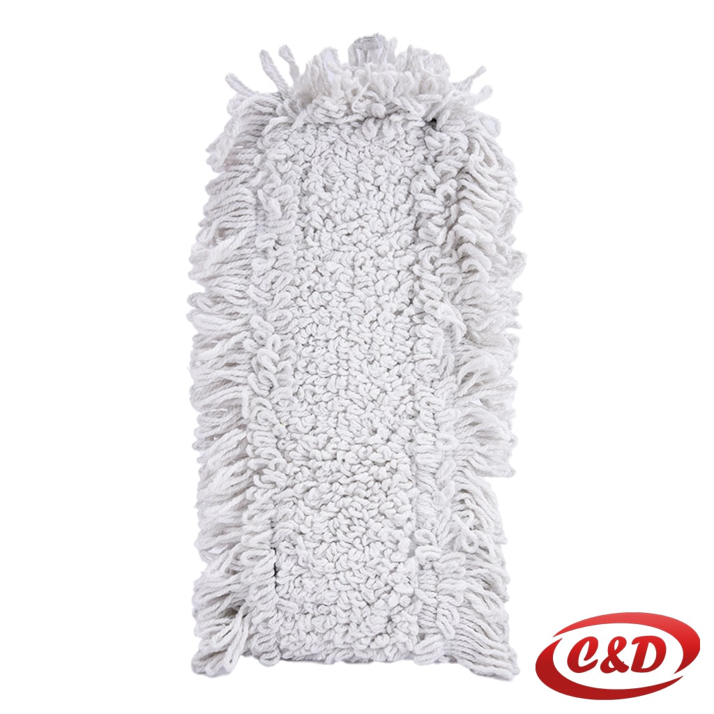 Bijela krpa za džoger s resama od mikrovlakana dimenzija 80 × 11 cm