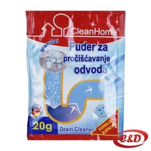 Puder za pročišćavanje odvoda u granulama 20 g za uklanjanje začepljenja i neugodnih mirisa