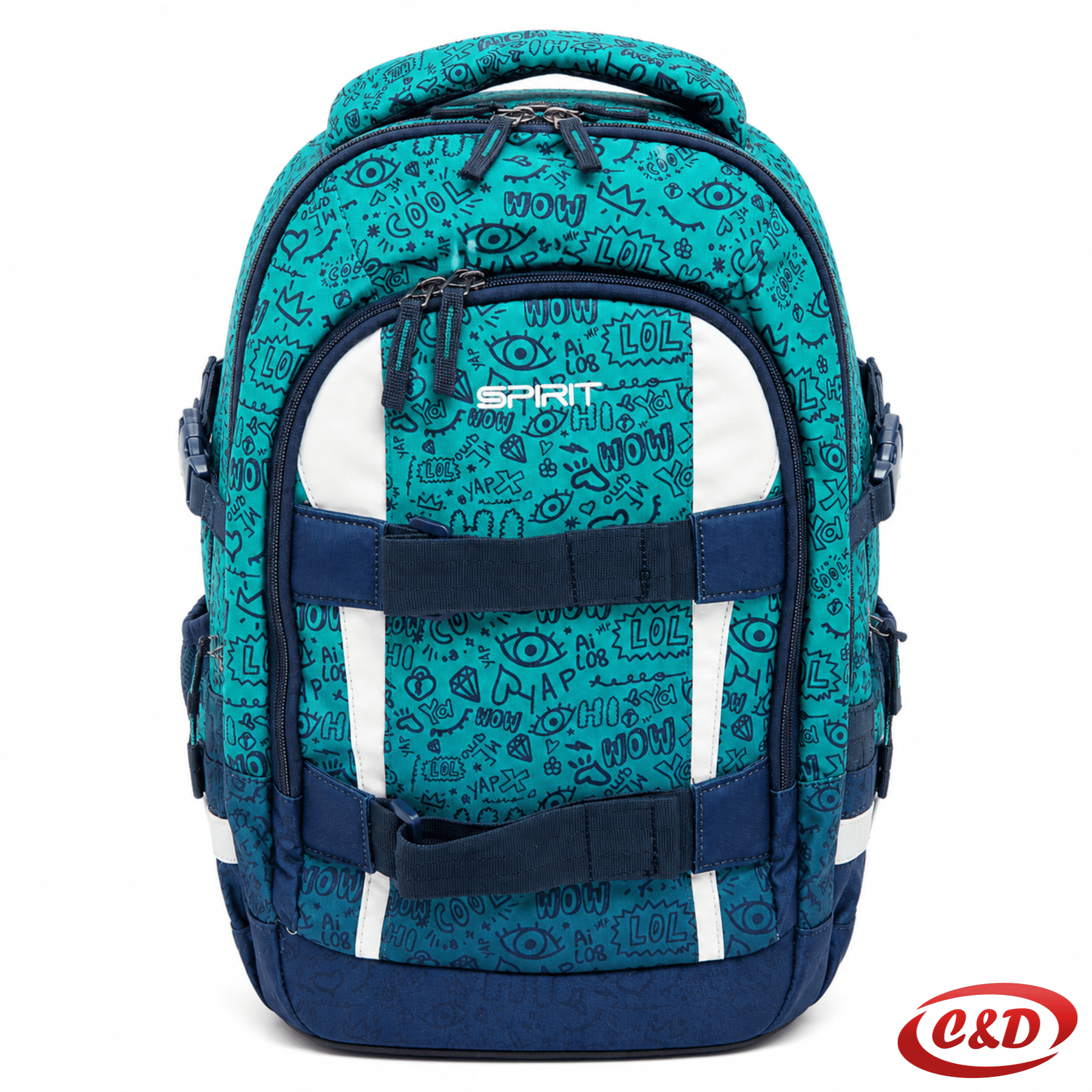 Spirit Galaxy 01 anatomski ruksak zapremnine 30 L s Air Flow leđima, dimenzija 48 × 34 × 26 cm