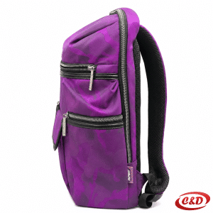 Spirit Ranger 01 anatomski ljubičasti ruksak od poliestera zapremnine 24 L s pretincima za laptop i tablet, dimenzija 40 × 34 × 17 cm