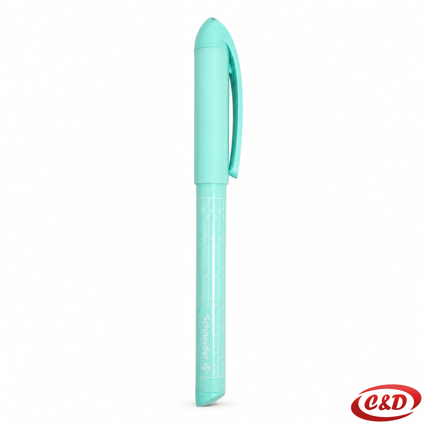 Schneider zeleno nalivpero od plastike, duljine 15 cm