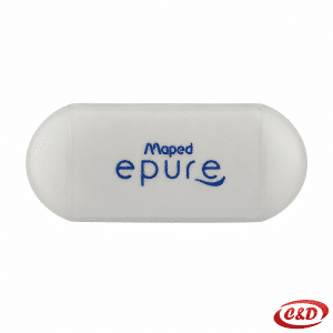 Maped bijela gumica za brisanje dimenzija 6 × 3 × 1 cm