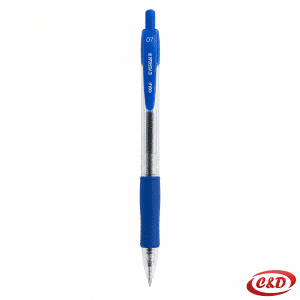 Deli Every EQ60-BL plava kemijska olovka s plavom tintom i Soft Grip prstohvatom
