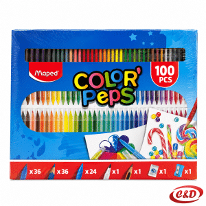 Maped Color'Peps 100/1 kreativni set s bojicama, flomasterima i školskim priborom