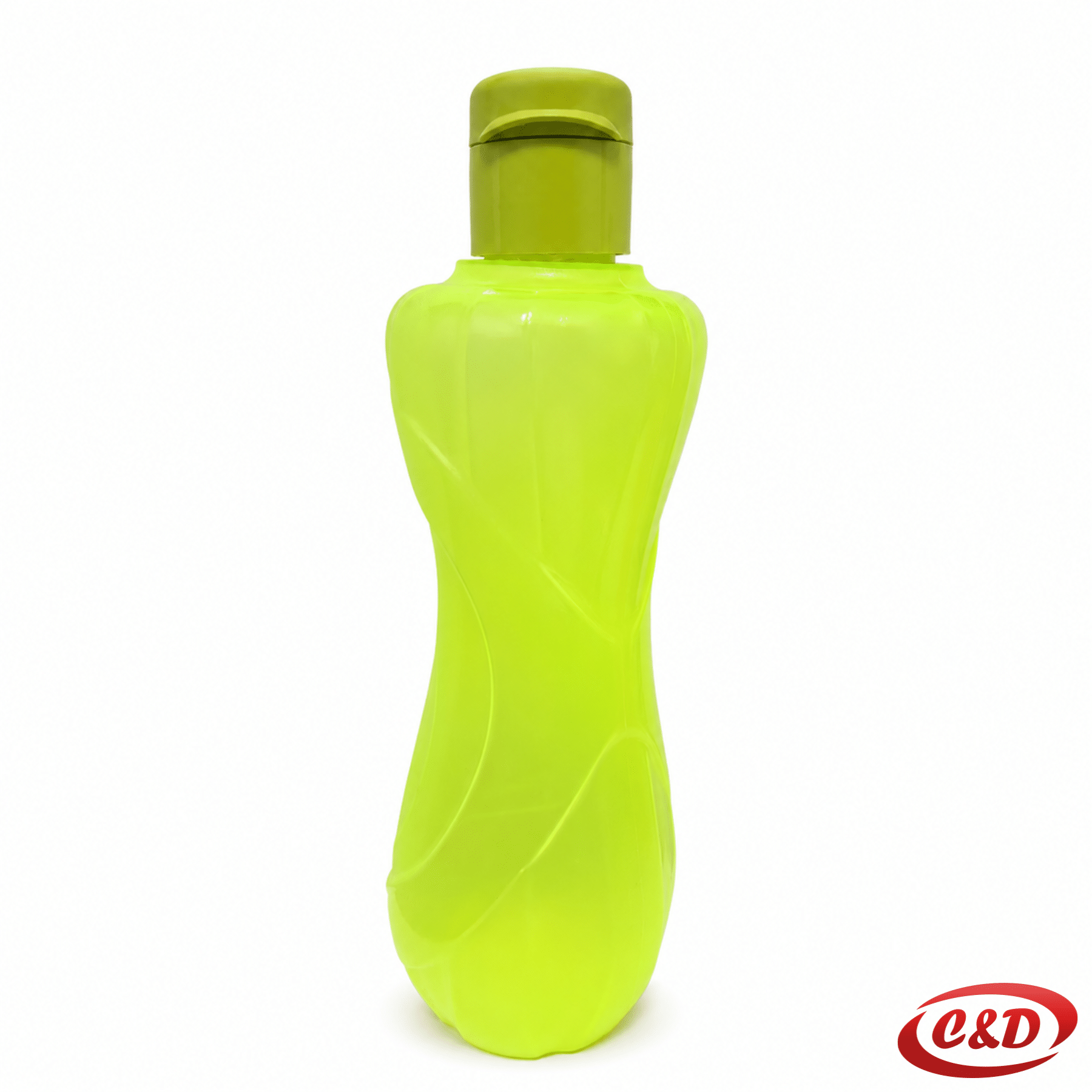 Zelena plastična boca za vodu zapremine 750 ml