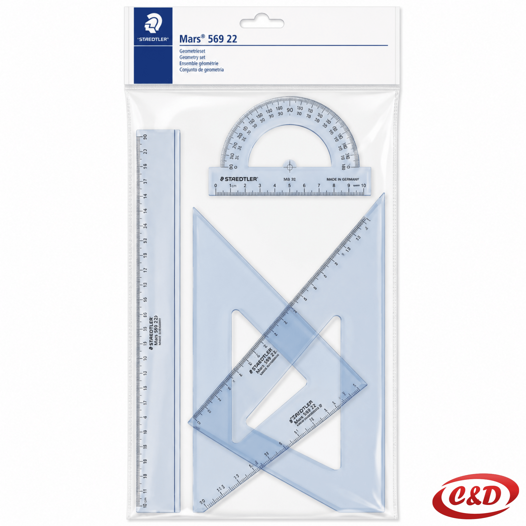 Geometrijski set; Staedtler; 4/1