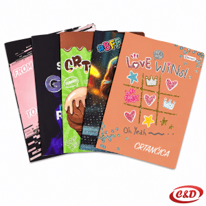 Connect crtančica B5 sa soft touch koricama i 24 lista papira 80 g/m²