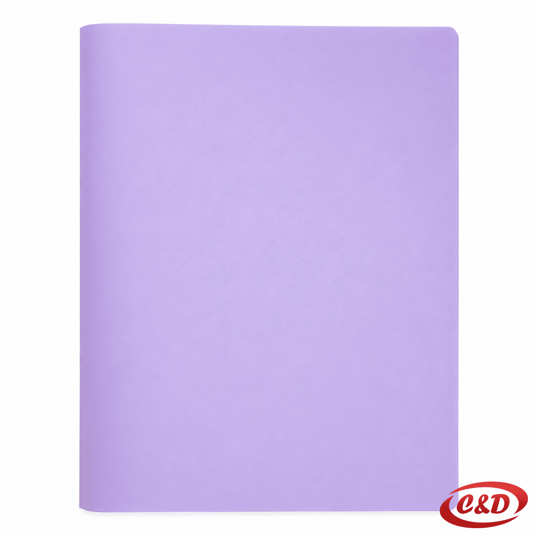 Tip Top Office ljubičasta PVC fascikla A4 s metalnim mehanizmom i 2 O-prstena