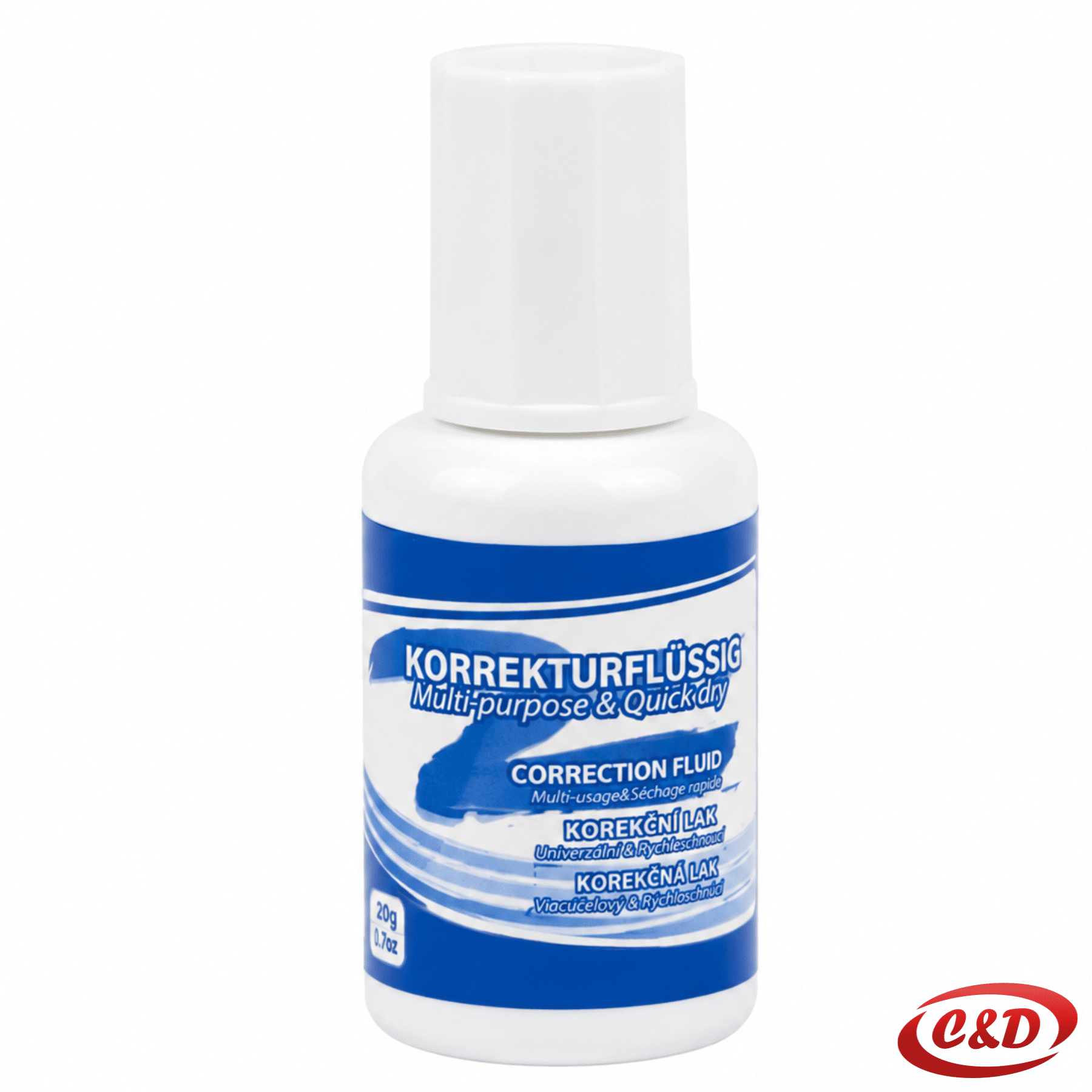 Tiptop tekući korektor 20 ml u plastičnoj bočici s četkicom