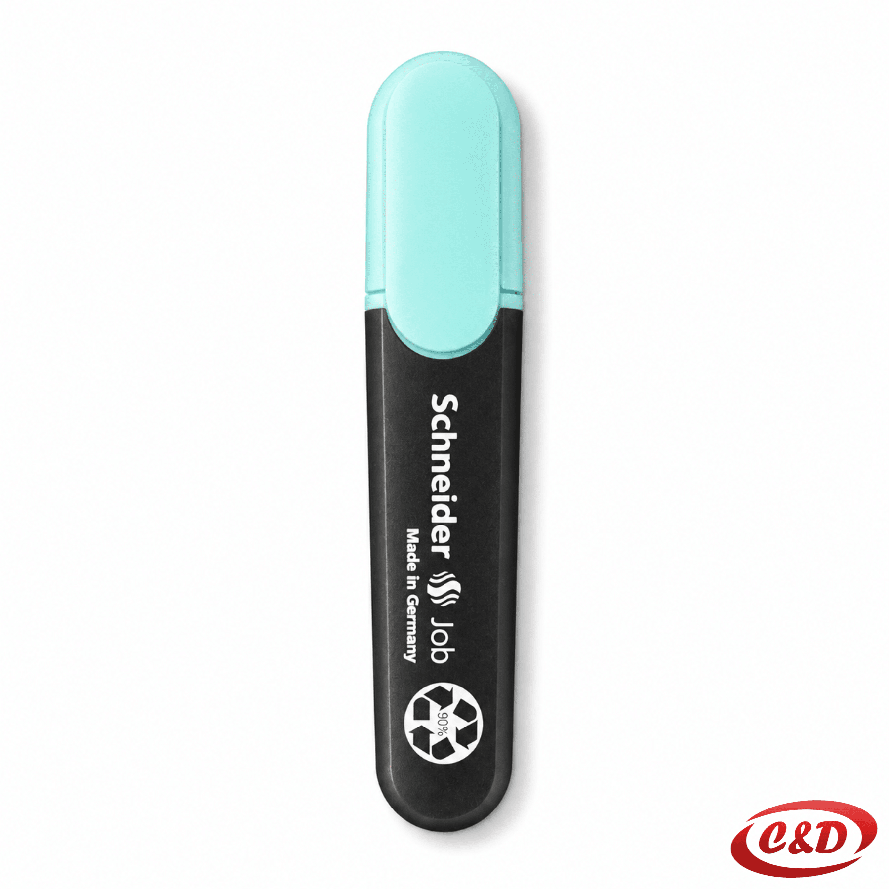 Schneider Job plavi tekst marker s kosim vrhom 1–5 mm