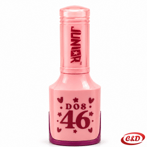 Junior bež oštrilo s bijelom gumicom 2 u 1 od plastike dimenzija 7 × 6 cm