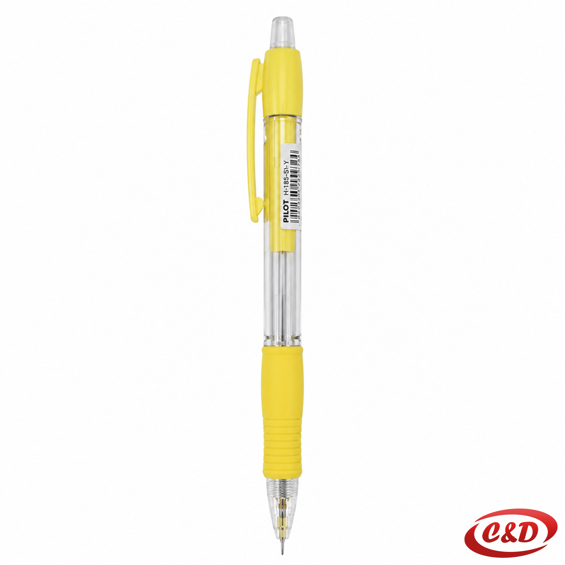 Pilot Super Grip tehnička olovka 0,5 mm u žutoj boji sa Sliding Sleeve mehanizmom