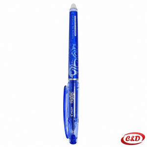 Pilot FriXion Point Clicker 0.5 plava izbrisiva gel olovka s plavom tintom