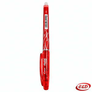 Pilot FriXion Point Clicker 0.5 crvena izbrisiva gel olovka s crvenom tintom