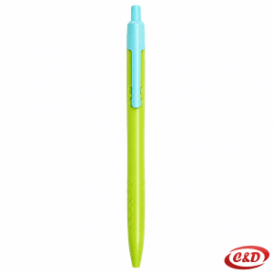 Deli Arrow EQ02736 kemijska olovka zelene i plave boje s plavom tintom